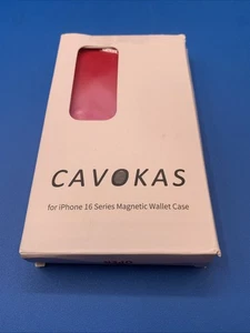 Cavokas iPhone 16 Pro Wallet Case - Bild 1 von 7