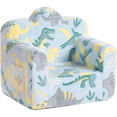 Sofá sofá mullido para niños pequeños funda extraíble sillón para niños soporte tipo nube regalo Foto 1 de 4