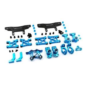 Yeah Racing Aluminum Essential Conversion Kit For Tamiya XM-01 PRO #TAXM-S01BU - Picture 1 of 13
