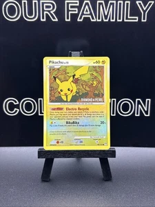 Pikachu 94/123 Common Burger King Promo Diamond & Pearl Stamped Mysterious LP - Picture 1 of 7