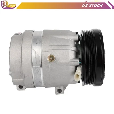 Compressor AC com embreagem para Buick Skylark 1996-1998 Pontiac Sunfire 2.4L 96-02 - Imagem 1 de 4