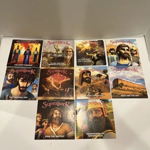 BRAND-NEW CBN Superbook ( 10 DVDs in Cardboard Sleeves ) - Picture 1 of 21