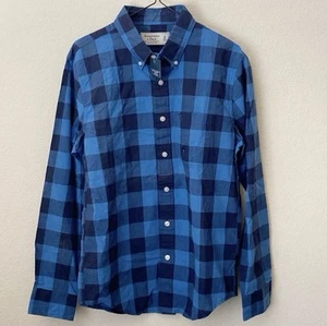 Camisa Abercrombie & Fitch a Cuadros Abotonada Outlet Exclusiva Pequeña - Imagen 1 de 4