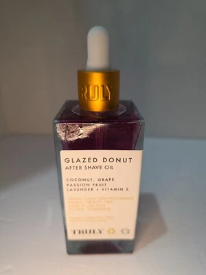 Aceite para después del afeitado Truly Glazed Donut, hidratante, no graso 3,1 oz nuevo Foto 1 de 3