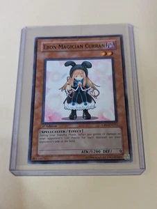 Yu-GI-Oh! 1996 Lanzador de hechizos Ebon Magician Curran CRV-EN031 1ª edición - Imagen 1 de 2