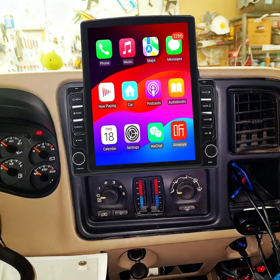 Radio GPS estéreo Android 13 9,7"" Carplay para Chevrolet Avalanche 2003-2006 Foto 1 de 4