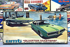 Amt "Quarter Masters" 1968 Firebird & Drag Boat Comb0 Kit#T380-300 Mpc 1/25 Rare