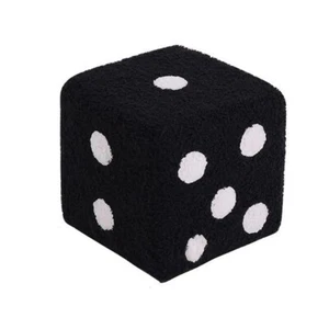 Dice Stool Chair Entrance Foot Stool for Door 7.87x7.87x7.87Inch Small Soft5898 - Picture 1 of 7