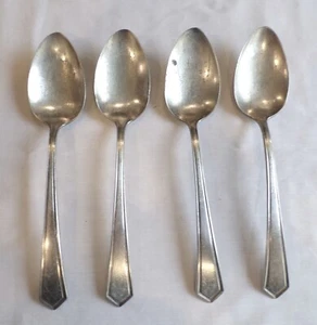 1865 Wm. Rogers Mfg. Co. XII, 1825 LaSalle Pattern, 4 Spoons - Picture 1 of 3