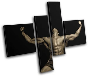 Gain Muscle Gym Man Erotic MULTI LONA pared arte Foto impresion - Imagen 1 de 1