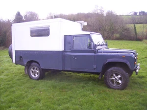 LANDROVER 130, QUADTEC BOX BODY, CAMPER - Picture 1 of 16