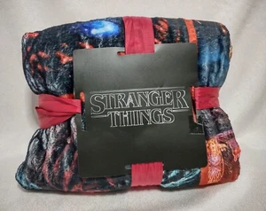 NEW Stranger Things 4 Blanket – 50" x 40" Soft Fleece Throw or Tapestry - Picture 1 of 4