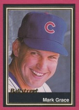 1991 Ballstreet # 35 Mark Grace Baseball Card