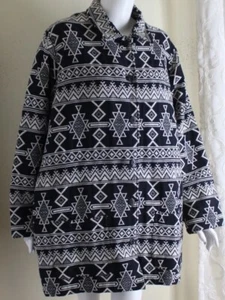 Transitionals Komitor 1X 2X Art-Wear Southwest Indian Western Woven Jacket Coat - Picture 1 of 5