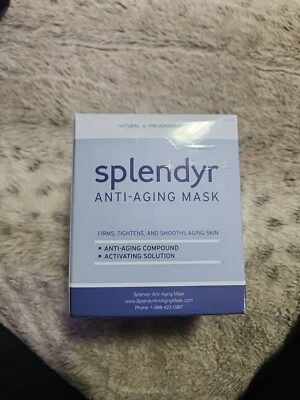 Splendyr Anti-Aging Mask 10 Applications Compound Activating Solution New Sealed - Image 1 of 4