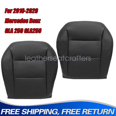 2014 to 2015 For Mercedes Benz GLA250 C117 Front Side Bottom Leather Seat Cover - Imagem 1 de 4