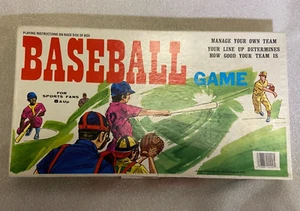 VINTAGE MANAGE YOUR OWN BASEBALL GAME BY JESSUP TEE PEE TOYS - Picture 1 of 6