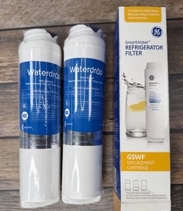 Waterdrop GE SmartWater Refrigerator Filter GSWF Replacement Cartridge - 2 PACK - Picture 1 of 5