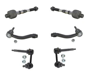 Front Inner Outer Tie Rods & Links Fits Nissan 370Z 2009-2019 - Picture 1 of 6