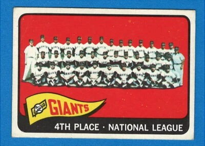 1965 Topps Baseball Low-to-Mid Grade Singles U-Pick - Read about DEALS below!!! - Image 1 of 4