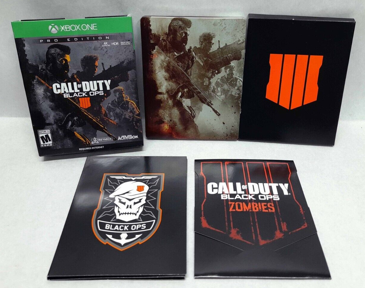 Call of Duty Black Ops Pro Edition - Xbox One - Complete w/ Steelbook & Inserts