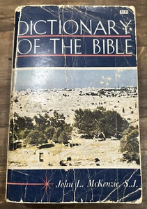 Dictionary Of The Bible By John L. McKenzie, S.J. 1965 Paperback Acceptable Cond - Picture 1 of 2