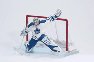 McFarlane NHL Hockey Action Figures Ed Belfour: Toronto Maple Leafs w/Goalie Net - Picture 1 of 2