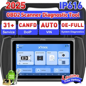  XTOOL IP616 V2.0 Car OBD2 Scanner FCA Key Programmer Diagnostic Tool 34+ Reset  - Picture 1 of 13