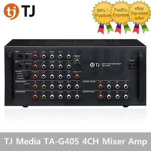 Taijin TJ Media TA-G405 Karaoke Machine DSP Mixer 4ch Amplifier /Karaoke Machine - Picture 1 of 7