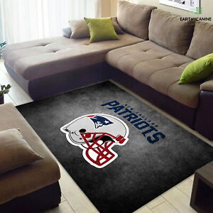 New England Patriots Anti-Skid Carpets Living Room Area Rugs Fluffy Floor Mats