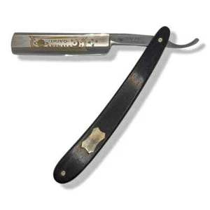 Astrale Straight Razor w/Black Ebony Scales (5/8) - by Dovo Solingen (Pre-Owned) - Picture 1 of 9