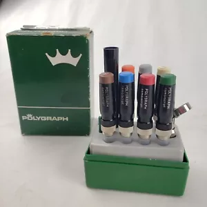 Rare Vintage Polygraph Combiscript Technical Pen Set German West Germany Techno - Picture 1 of 16