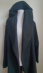 ONLY BESTSELLER Langer Wollmantel Wintermantel Gr. 42 schwarz - Bild 1 von 6