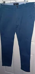 Abercrombie and Fitch Langdon Skinny Stretch Herren Größe 36 × 32 blau schön - Bild 1 von 3