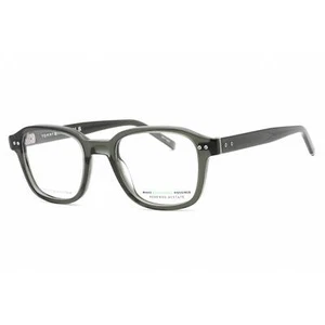 Tommy Hilfiger Men's Eyeglasses Green Full Rim Square Frame TH 1983 01ED 00 - Picture 1 of 2