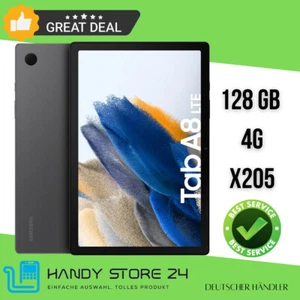 Samsung Galaxy Tab A8 X205 128 GB 4G schwarz Top Zustand Ohne Simlock - Bild 1 von 1