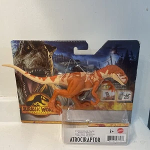 Jurassic world atrociraptor dinosaur action figure pretend play  - Picture 1 of 5