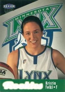 WNBA - 1999 - FLEER ULTRA - TARJETA DE NOVATOS - #103 - KRISTIN FOLKL - MINNESOTA LYNX - Imagen 1 de 2