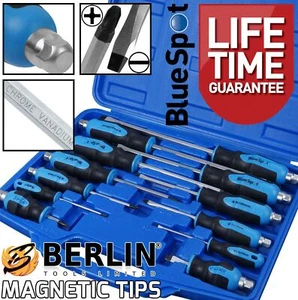 Magnetic Screwdriver Set HEAVY DUTY Philips & Slotted Go Through Drivers PH0-PH4 - Picture 1 of 12