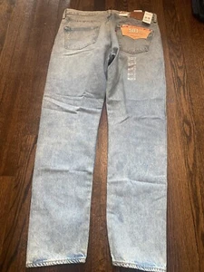 levi's men's 501 original fit jeans 33x32 - Picture 1 of 9