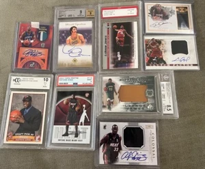 Miami Heat Card Lot - Lebron, Dwayne Wade, Zo, Pat Riley, Bosh, Ray Allen - Picture 1 of 10