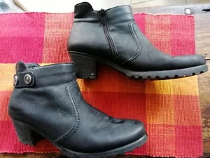 Stiefelette Von Rieker, Gr. 40, Wenig Getragen. - Bild 1 von 2