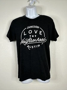 Next Level Mens Size S Dark Gray T-shirt Jameson Austin Love Thy Neighborhood - Picture 1 of 7
