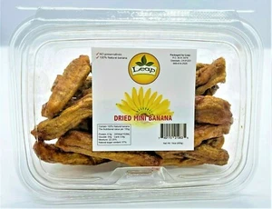 Dried Mini Banana Fruit, 1 tube of 14 oz (400g)  "PACK OF 2 UNITS 28 oz" NEW - Picture 1 of 4
