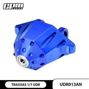 GPM 7075 Alu Rear Axle Housing Halves Design Larger Bearings For TRAXXAS 1/7 UDR - Picture 1 of 12