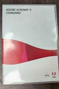 Adobe Acrobat 9 Standard Upgrade Software With Serial Number (Per-Own) - Picture 1 of 2