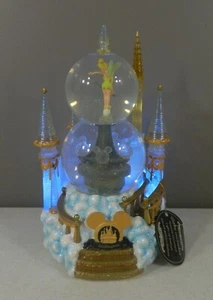 Disney WDW Resorts Globo de Nieve Castillo Campana Iluminado Movimiento Musical con Caja - Imagen 1 de 15