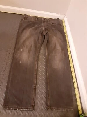 Pantalones de mezclilla Levis 541 calce atlético 36x32 gris oscuro para hombre #S177 Foto 1 de 4