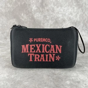 Puremco Mexican Train Family Domino Game in Zipper Travel Case NEW - Picture 1 of 8