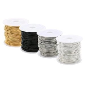 10 Yards/.5mm Copper Black Necklace Chains Snake Chains Bulk Chains For - Picture 1 of 20